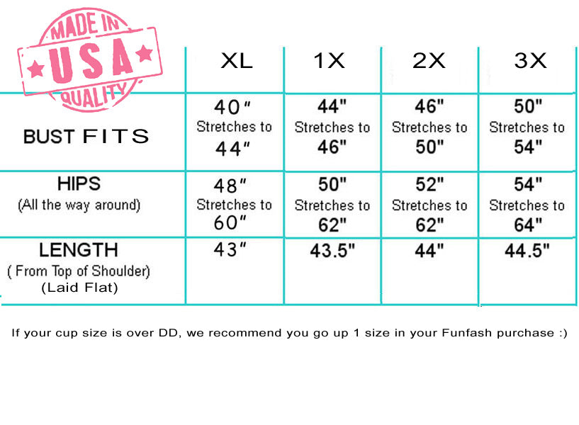 Plus Size Dress | Diamond Dress | Made In USA | Funfash