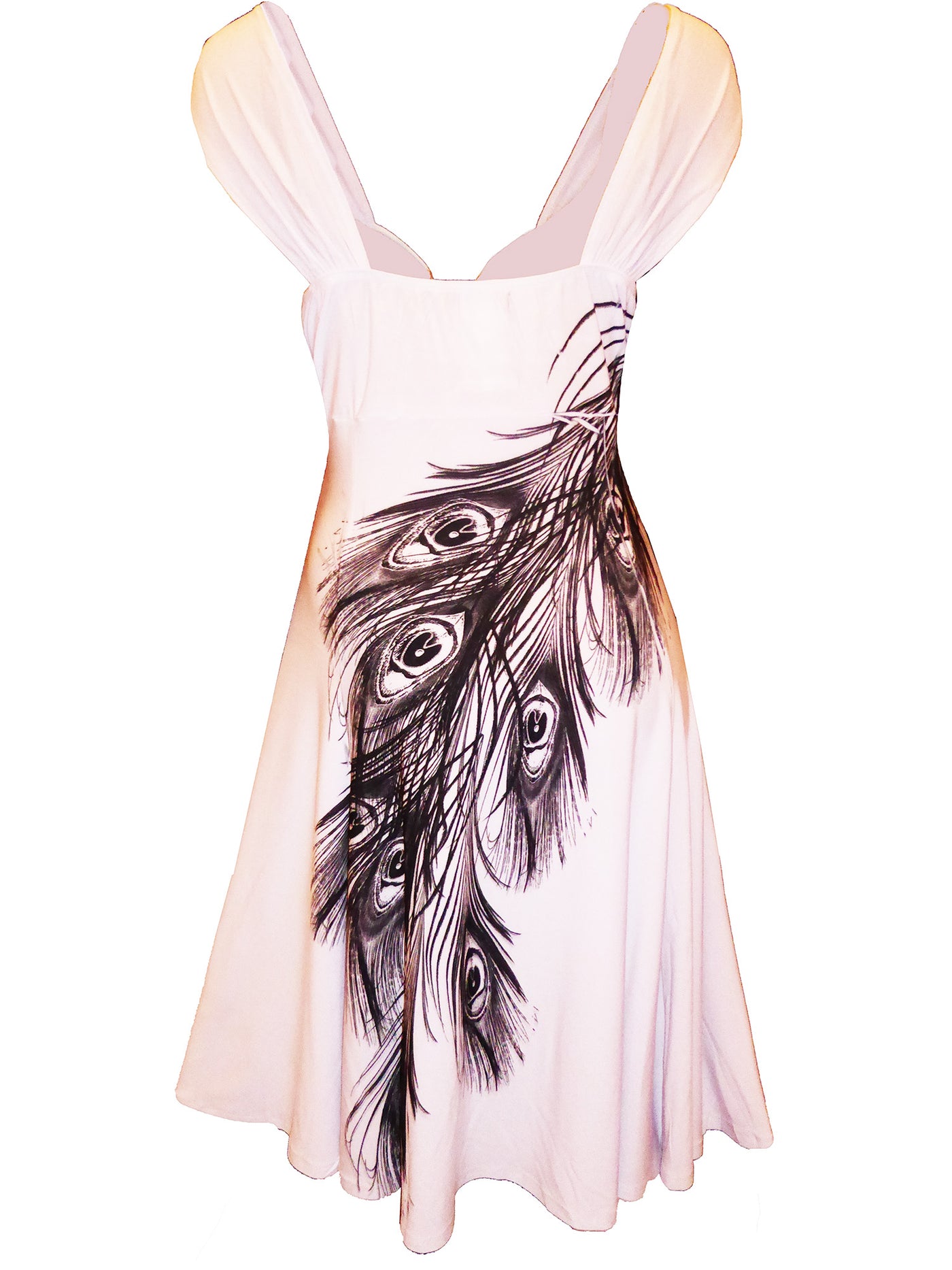 The Empire Waist Peacock Blouse