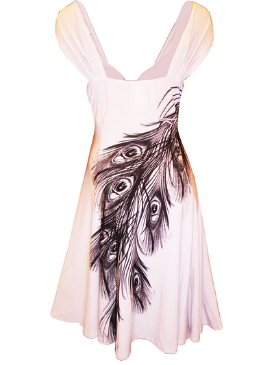The Empire Waist Peacock Blouse