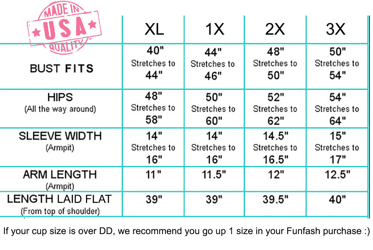 Plus Size Dress | Plus Size Classic Red Dress | Made In USA | Funfash