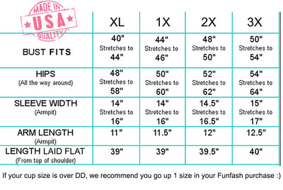 Plus Size Dress | Plus Size Classic Red Dress | Made In USA | Funfash