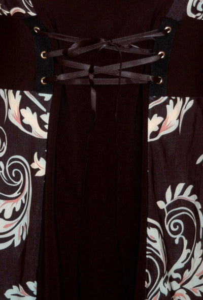 Plus Size Tops | Gothic Lace-Up Top | Made In USA | Funfash