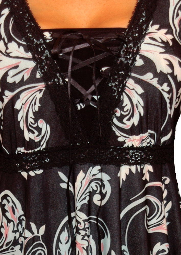 Plus Size Corset Tops | Gothic Lace-Up Top | Made In USA | Funfash