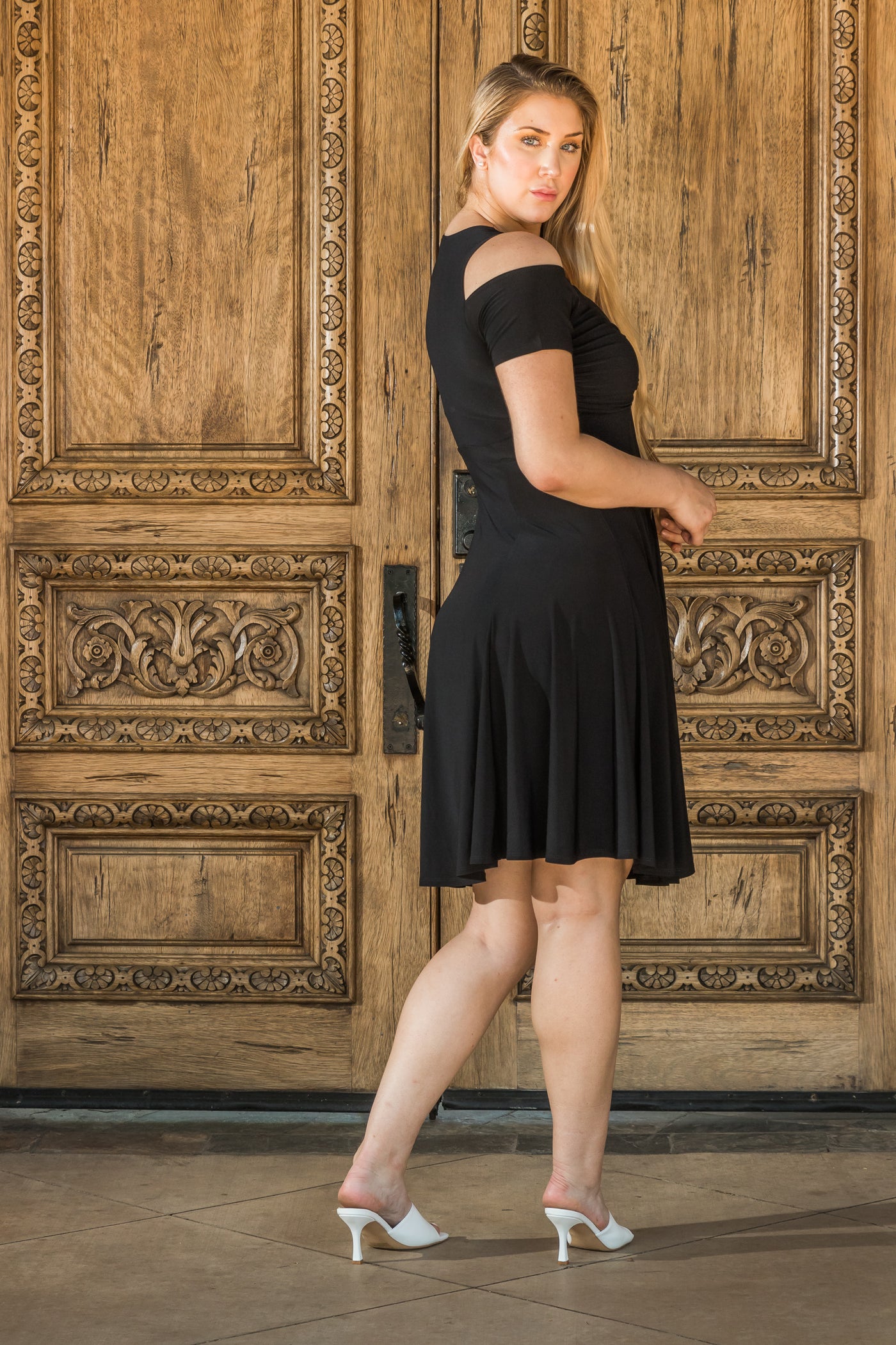 The Black Swing Dress