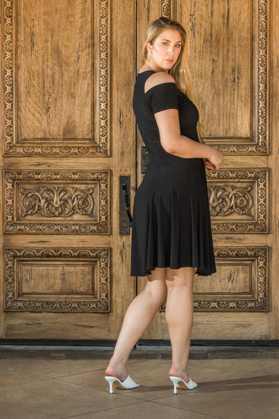 The Black Swing Dress