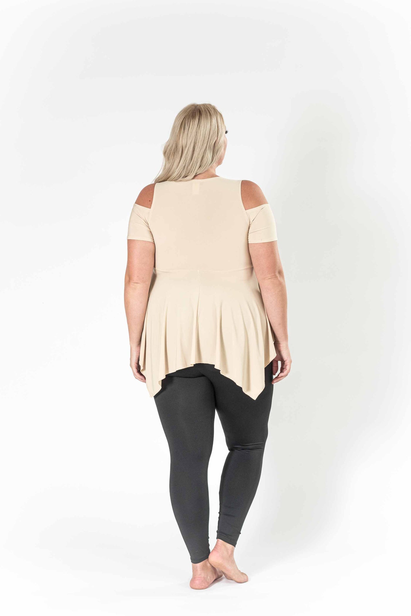 The Caramel Sexy Shoulders Top