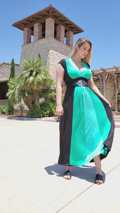 The Royal Blue Dress